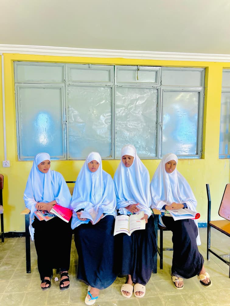 Students in class